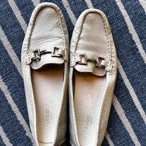 Gucci vintage leather moccasins women’s